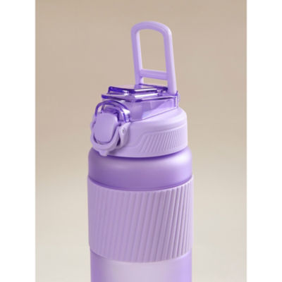 Frosted lilac children's bottle 700ml, imported from the UK