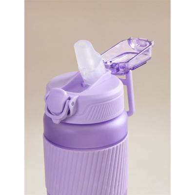 Frosted lilac children's bottle 700ml, imported from the UK