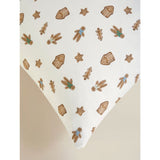 Christmas gingerbread pillowcase pair polycotton - British product