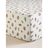 Christmas gingerbread fitted sheet for single bed (British brand)