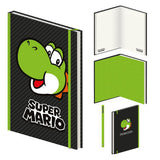 Super Mario Yoshi A5 case bound notebook (British brand)