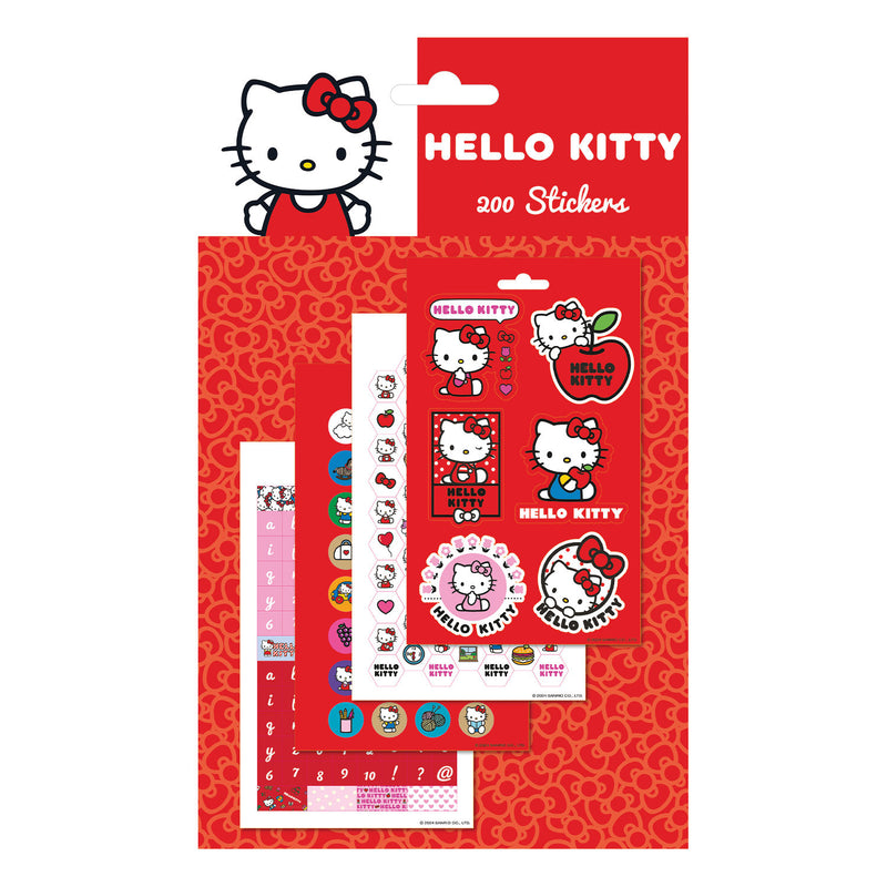 Hello Kitty 200 Piece Sticker Set