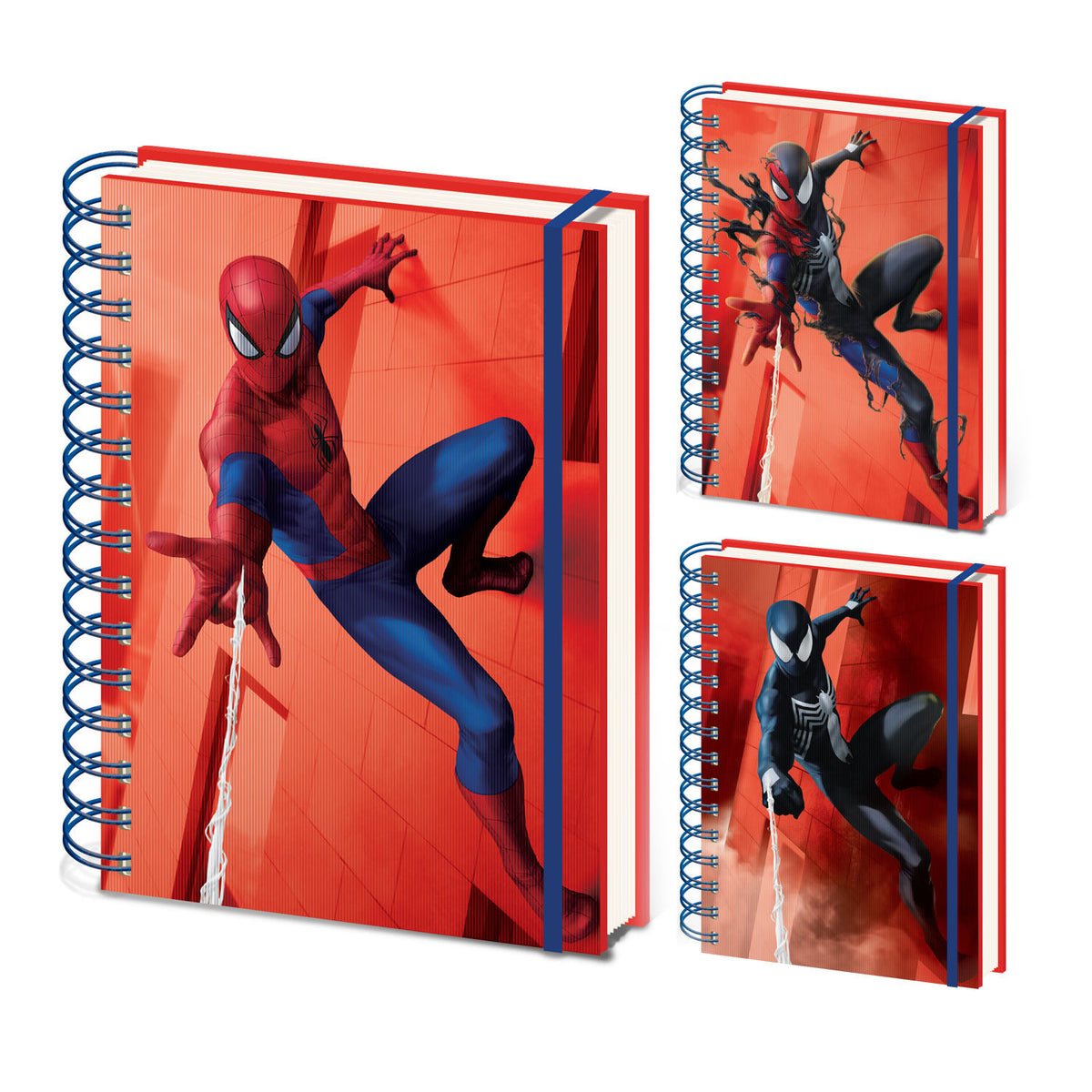 Spider-Man 3D wiro-bound lenticular A5 notebook, UK version