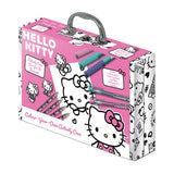 Hello Kitty Colour Your Own activity case, imported from the UK
