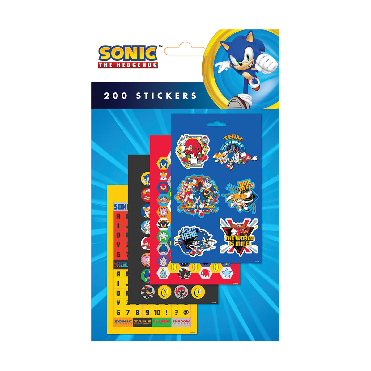 200 Piece Sticker Set