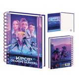 K-Pop Demon Hunters A5 wiro notebook, UK version