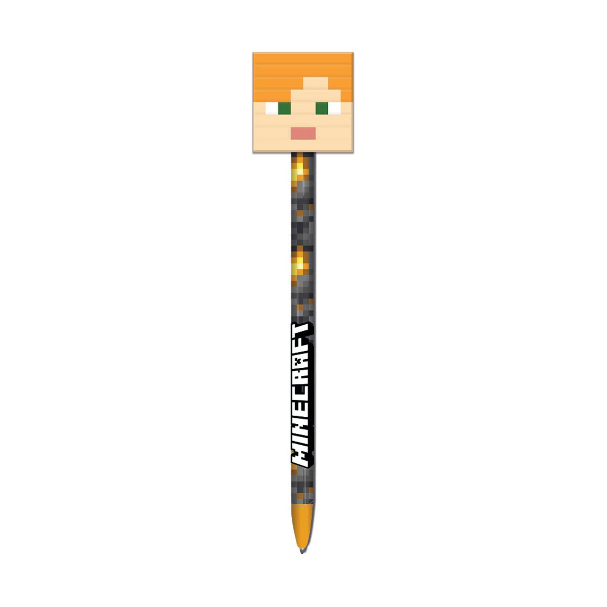 Minecraft 2D Assorted Topper Pen, imported from the UK