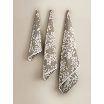 ASDA Neutral Blossom Cotton Bath Towel- Buy online at McGrocer