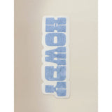 Blue Howdy cotton runner bath mat 38x115 cm - British product