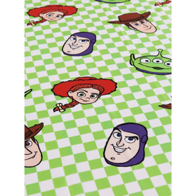 Disney Toy Story green polyester shower curtain 180x180cm, UK version