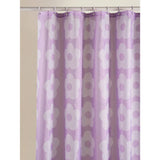 Lilac flower shower curtain polyester 180x180cm - British product