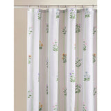 Floral shower curtain multi-coloured 180x180cm, UK version
