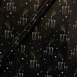 Foil deer Christmas wrapping paper 3.5m - British product