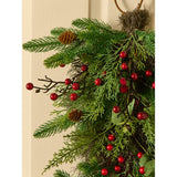 GH green hanging swag decoration 67x32x12 cm (British brand)