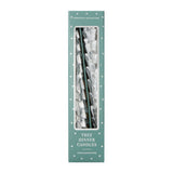 Frosted Pine Eucalyptus taper candles 2pk - British product