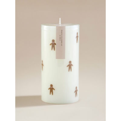 Baked Gingerbread & Spice pillar candle, UK version