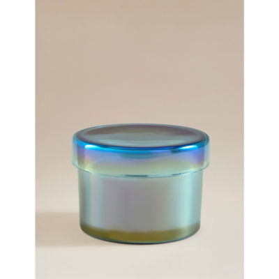 Frosted Pine & Eucalyptus glass candle (British brand)