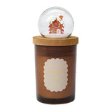 Snowglobe candle Baked Gingerbread & Spice 227g - British product