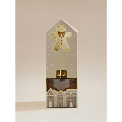 Baked Gingerbread & Spice diffuser, festive home fragrance (British brand)