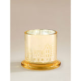 Warm Amber & Cedar cloche candle, UK version