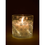 XL LED candle with tropical pineapple scent 15cm - British product