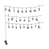 Stranger Things string lights alphabet decoration, imported from the UK