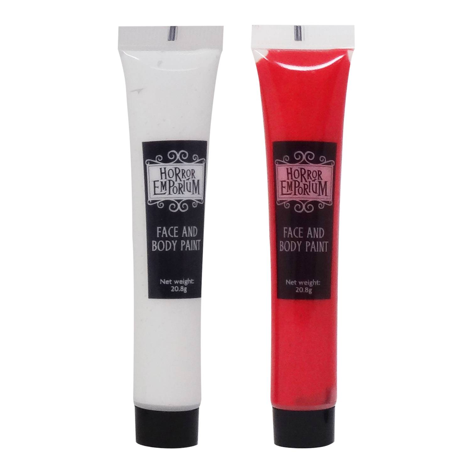 Halloween paint tube assorted red and white 20.8g - British product