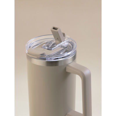 George Home straw tumbler caramel 1136ml, imported from the UK