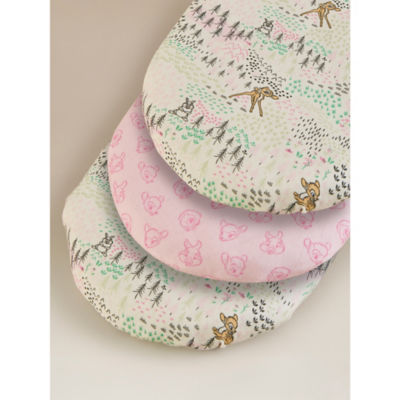 Disney Bambi cotton jersey fitted sheets set of 3 (British brand)