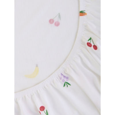 Mixed Fruit cot bed fitted sheets set of 2 - British product
