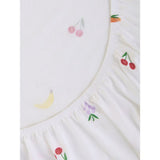 Mixed Fruit cot bed fitted sheets set of 2 - British product