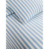 White and blue reversible duvet set single, imported from the UK