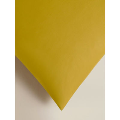 Plain pillowcase pair polycotton bedding, imported from the UK