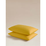 Plain pillowcase pair polycotton bedding, imported from the UK