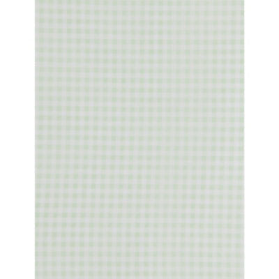 Green gingham fitted sheet double, UK version