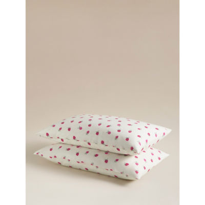 Strawberry pillowcase pair 48x74 cm, imported from the UK
