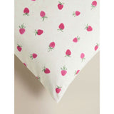 Strawberry pillowcase pair 48x74 cm, imported from the UK