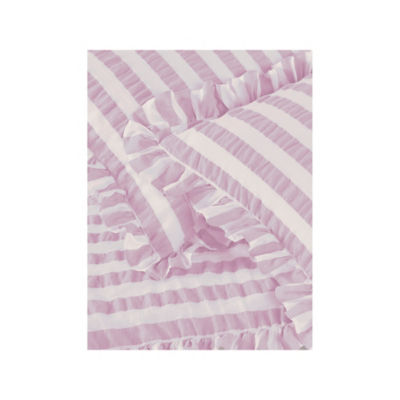 Stacey Solomon seersucker stripe duvet set king - British product