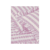 Stacey Solomon seersucker stripe cotton duvet set single, UK version