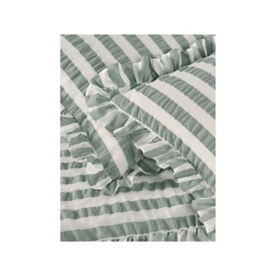 Stacey Solomon seersucker stripe duvet set single, UK version