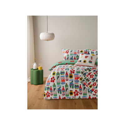 Party Pantry reversible duvet set single, UK version