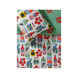 Party Pantry reversible duvet set double, UK version