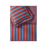 Box Pleat Striped Duvet Set Double, imported from the UK
