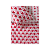 Reversible microfibre duvet set upside down hearts king size, UK version