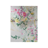 Wild Bloom panel duvet set single - British product
