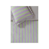 Box pleat striped duvet set king - British product