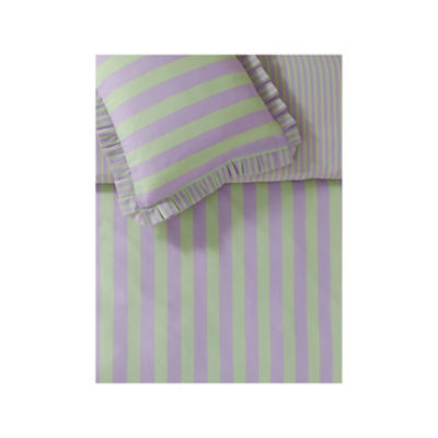 Striped duvet set super king size (British brand)