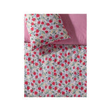 Strawberry Blossom reversible duvet set single, UK version