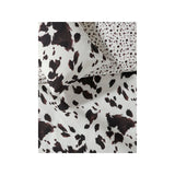 Cowhide reversible duvet set king size, imported from the UK