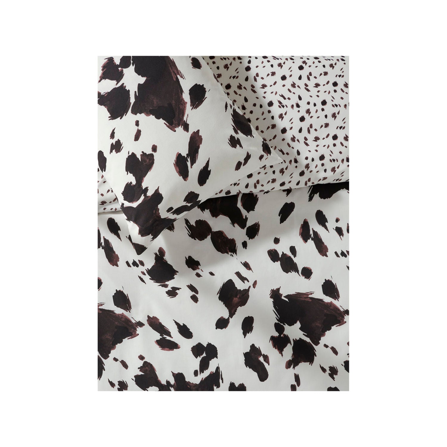 Cowhide reversible duvet set double size - British product